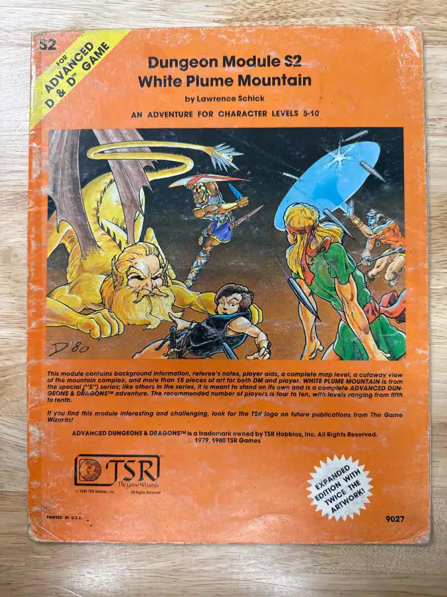 White Plume Mountain S2