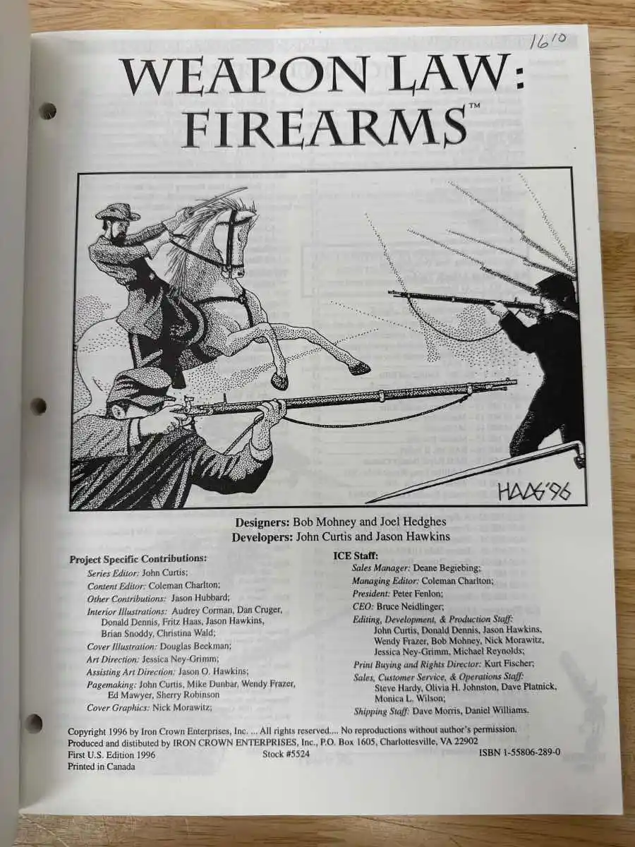 Weapon Law