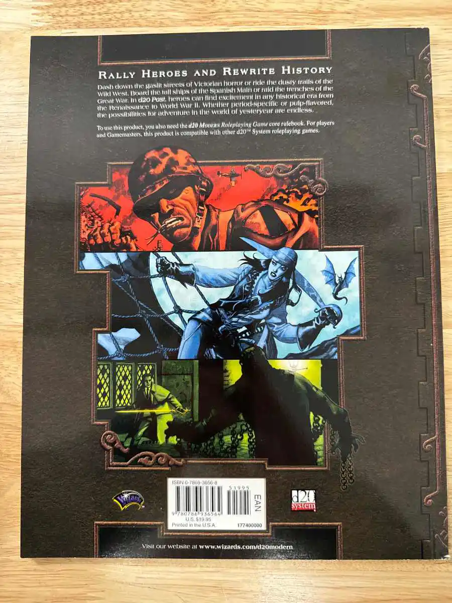 d20 Past (d20 Campaigns: d20 Modern)