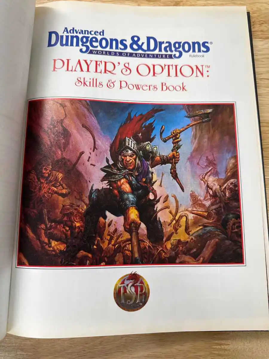 PLAYER’S OPTION: Skills & Powers