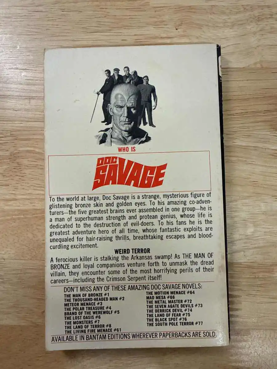 Doc Savage #78 The Crimson Serpent