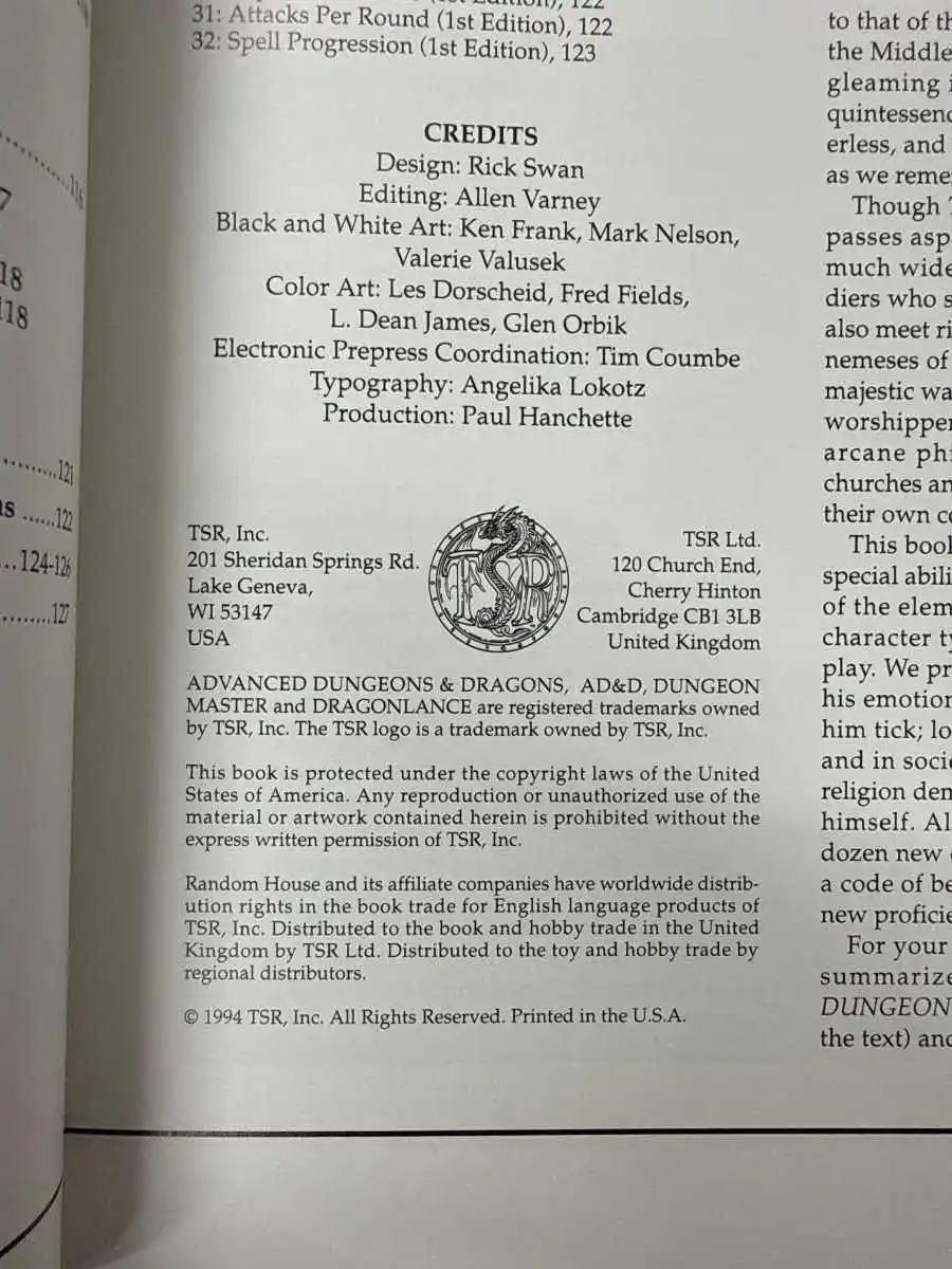 The Complete Paladin’s Handbook