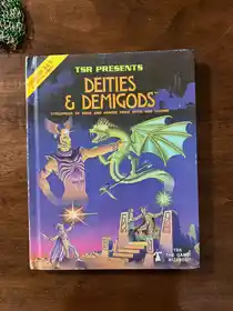 #11 AD&D: Deities & Demigods 2nd Print (144P) Autographed by Jim Ward