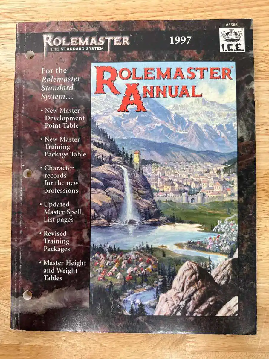 Rolemaster Annual 1997