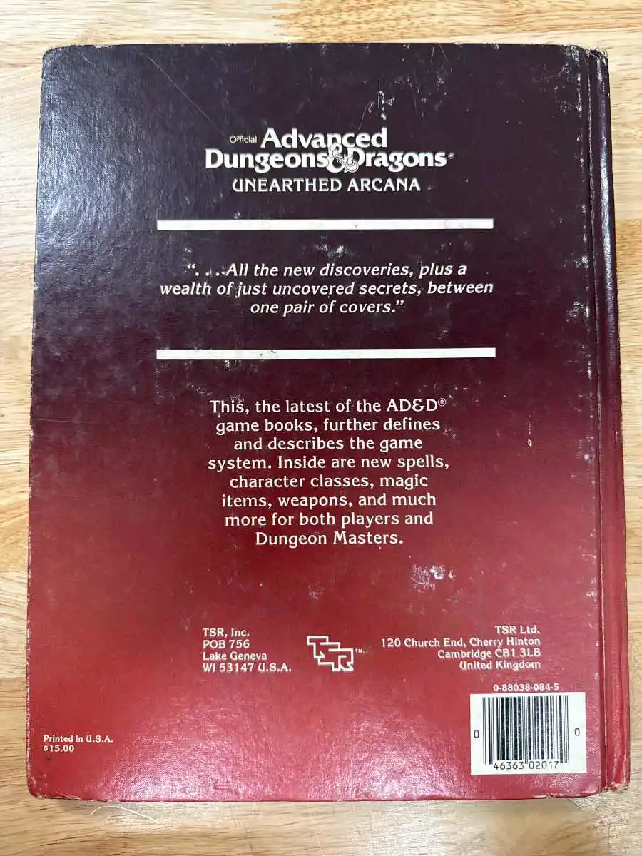 Unearthed Arcana