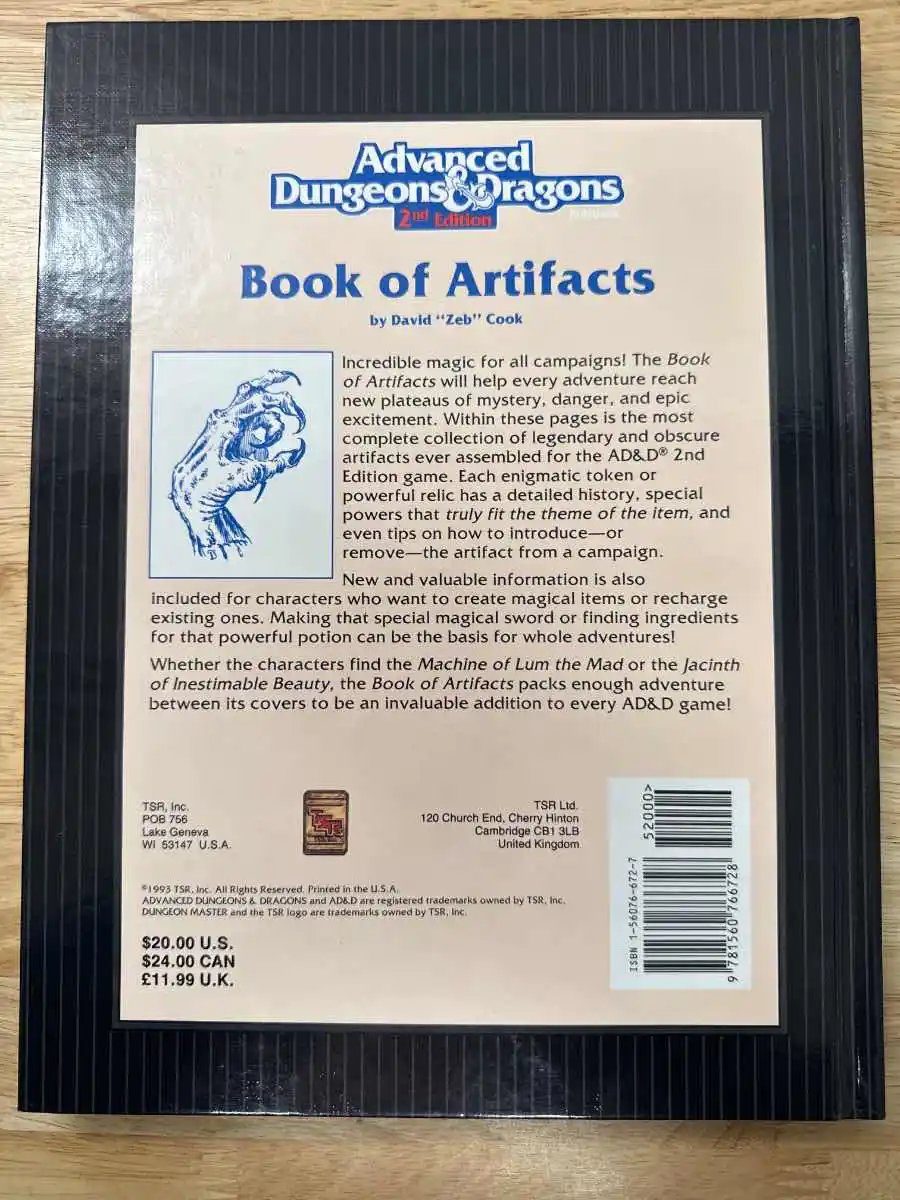 Book of Artifacts