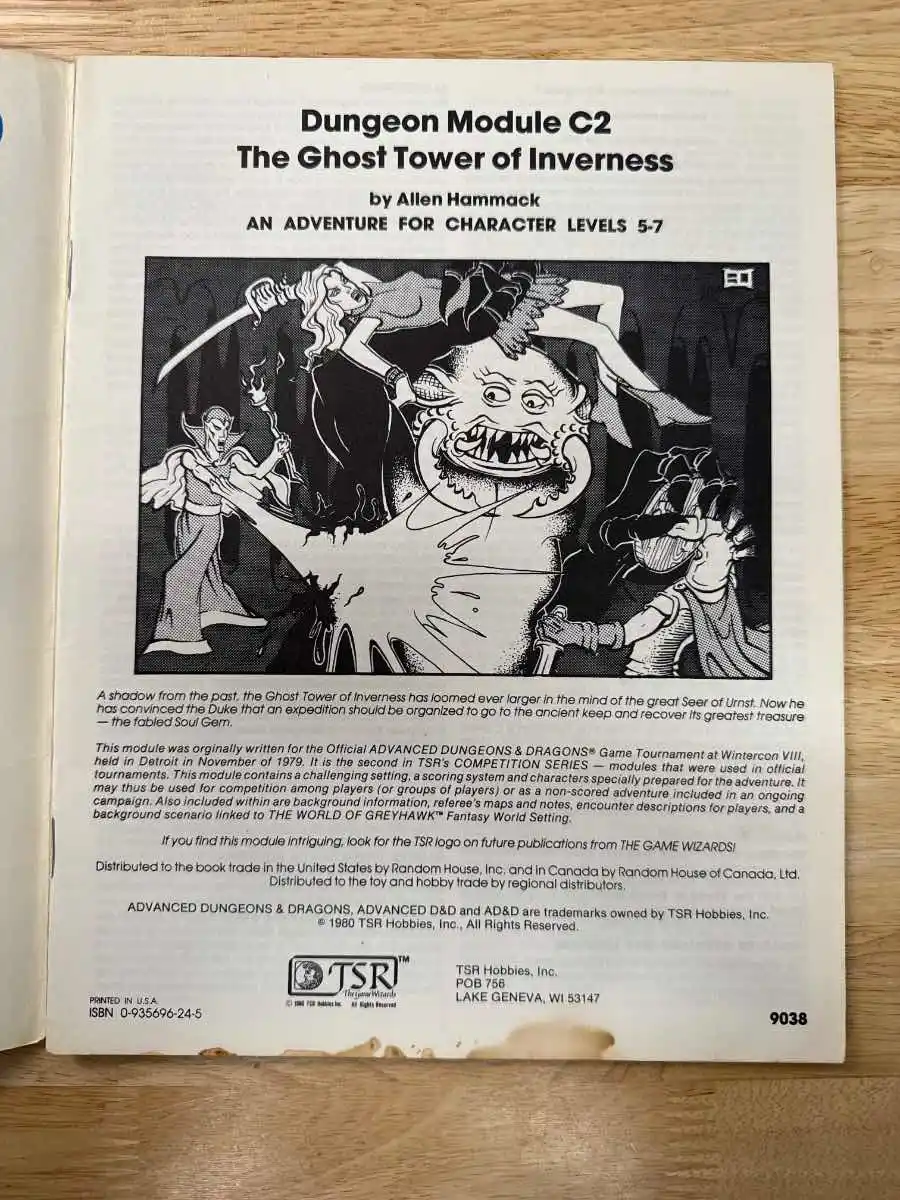 The Ghost Tower of Inverness C2