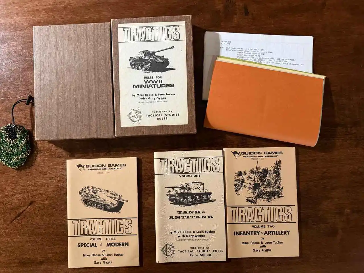 #17 Tractics WWII Miniatures WOODGRAIN