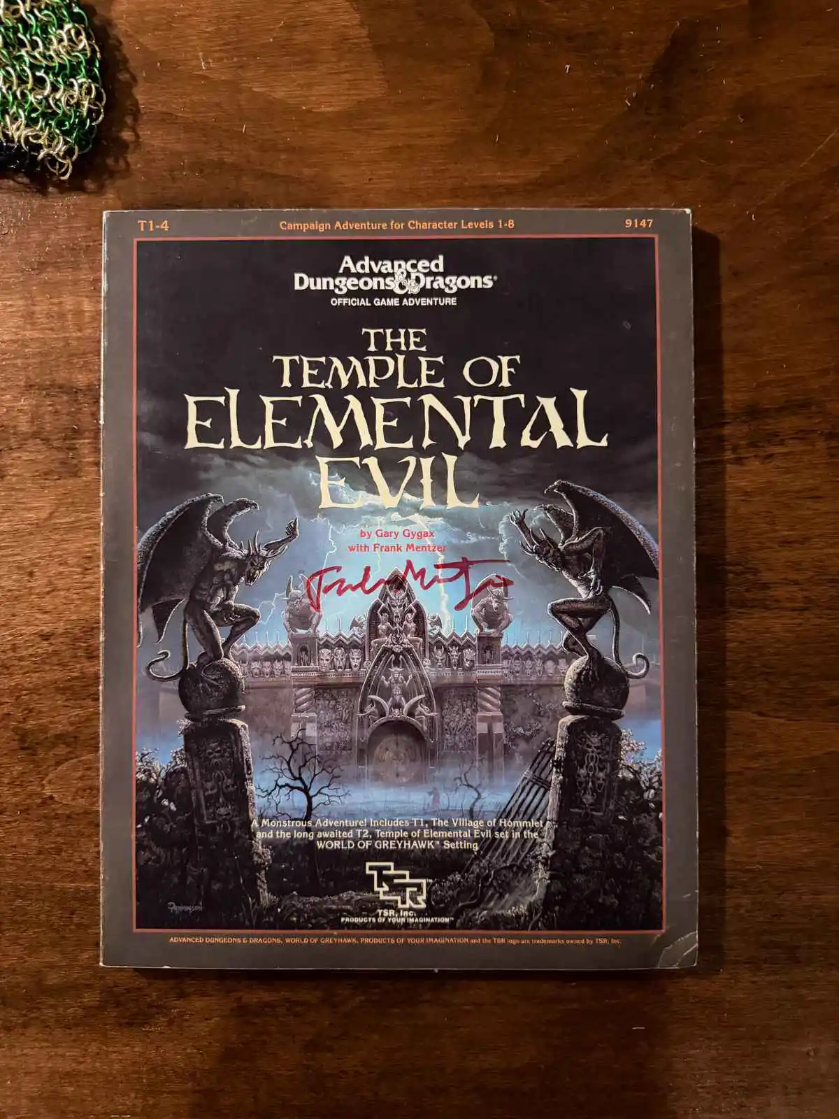 #34 AD&D 1-4 Temple of Elemental Evil | 1st -Autographed