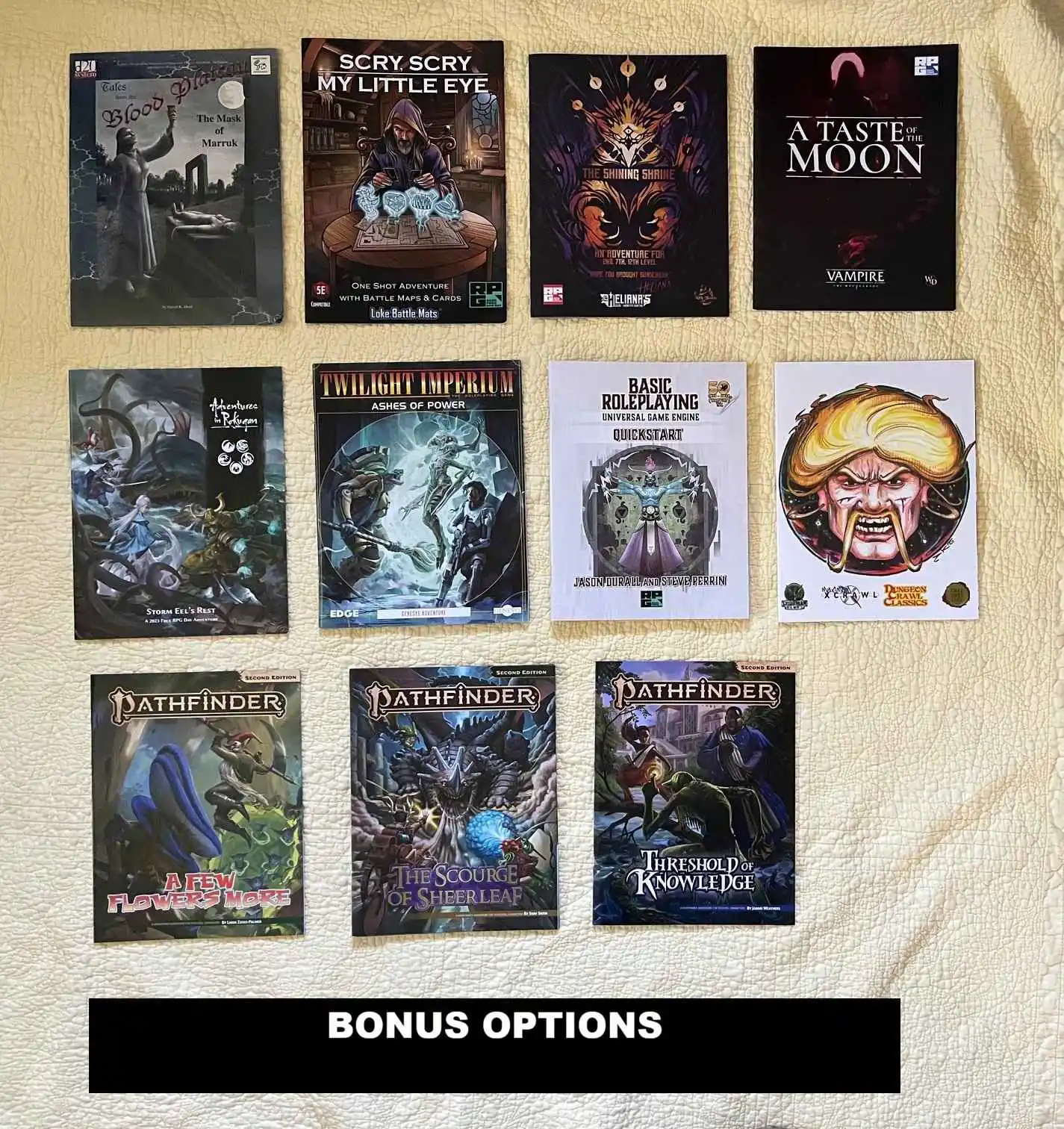 Player's Handbook (6th printing) and Collector's Screen