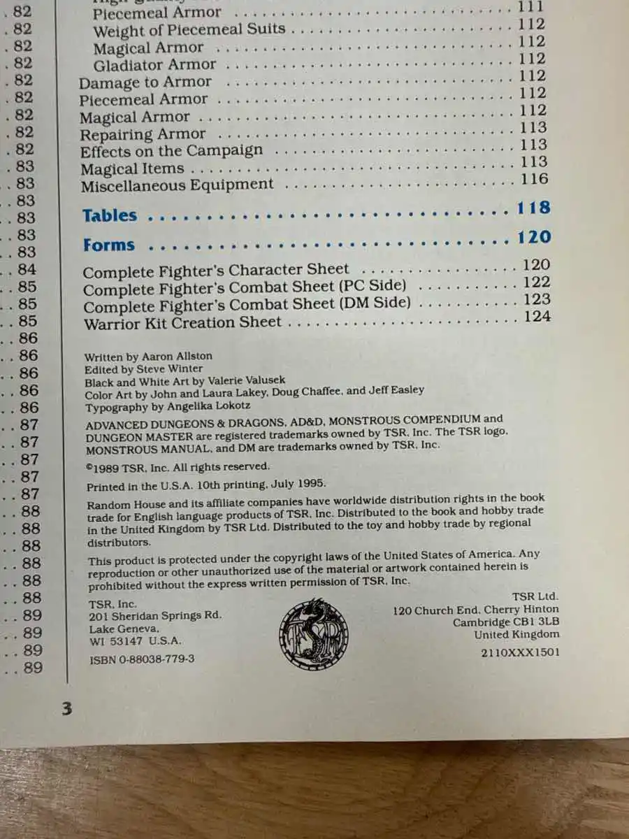 The Complete Fighter's Handbook