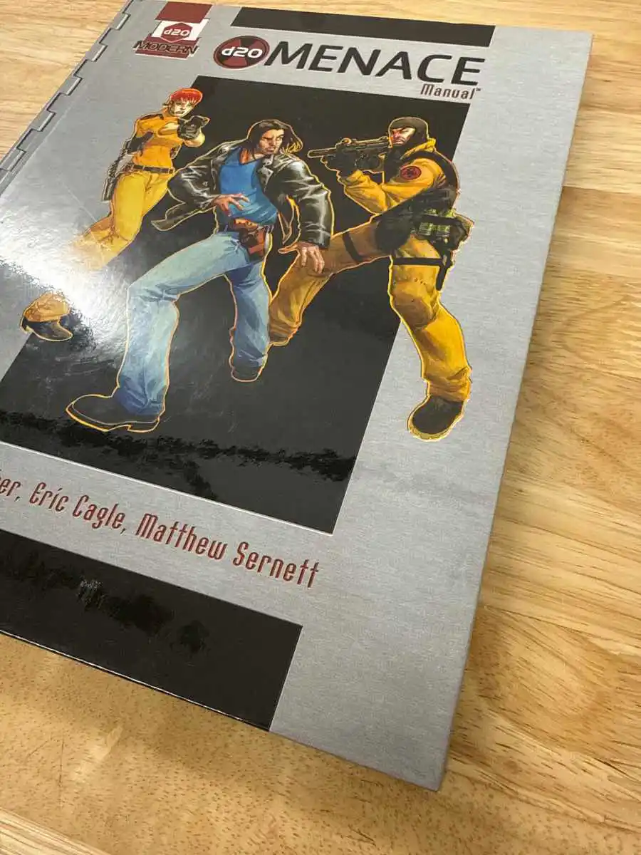 d20 Menace Manual (d20 Campaigns: d20 Modern)