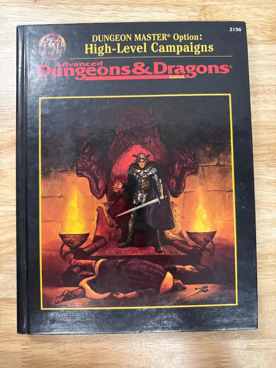DUNGEON MASTER Option: High-Level Campaigns (hardcover)