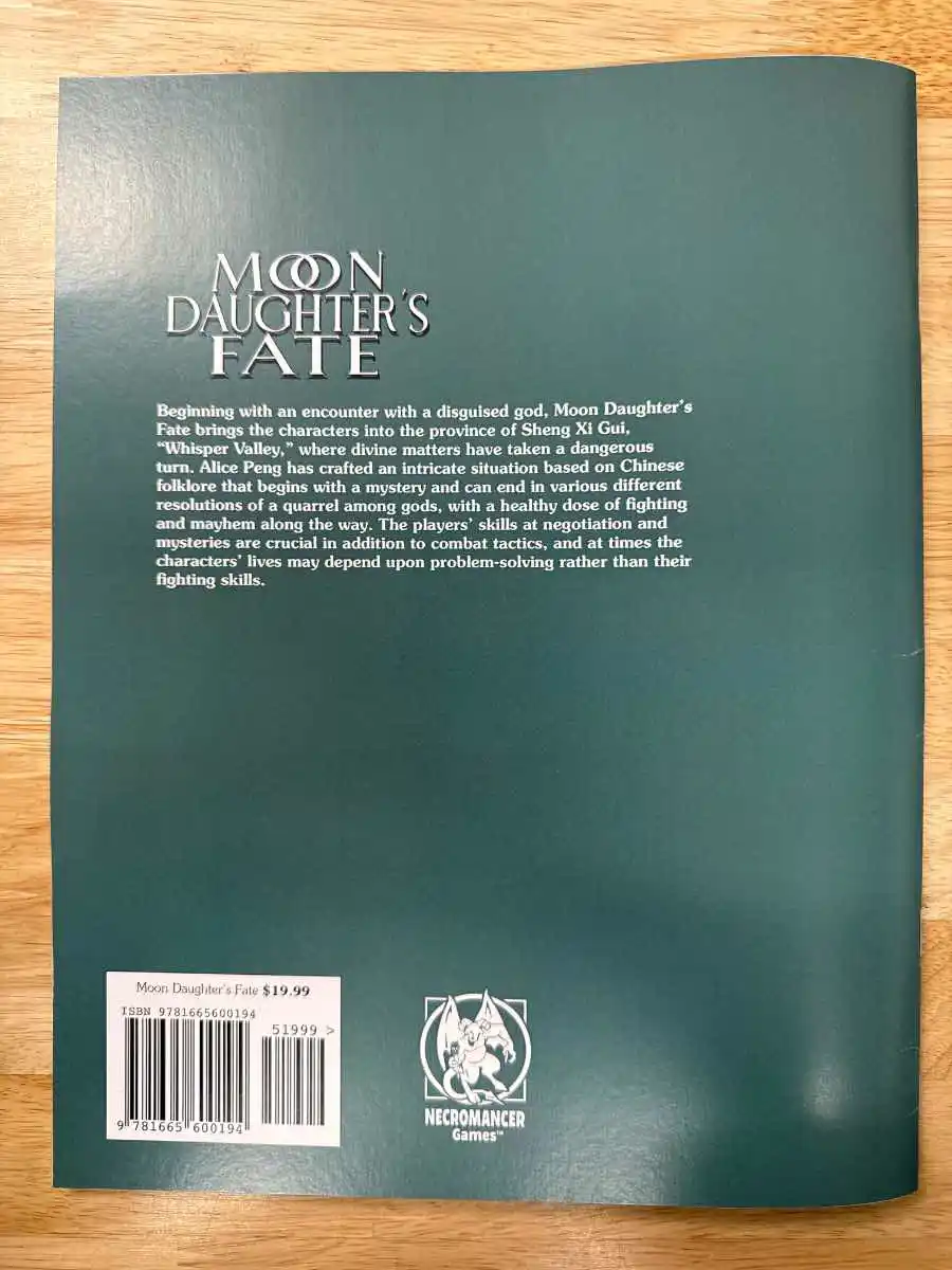 Moon Daughter’s Fate