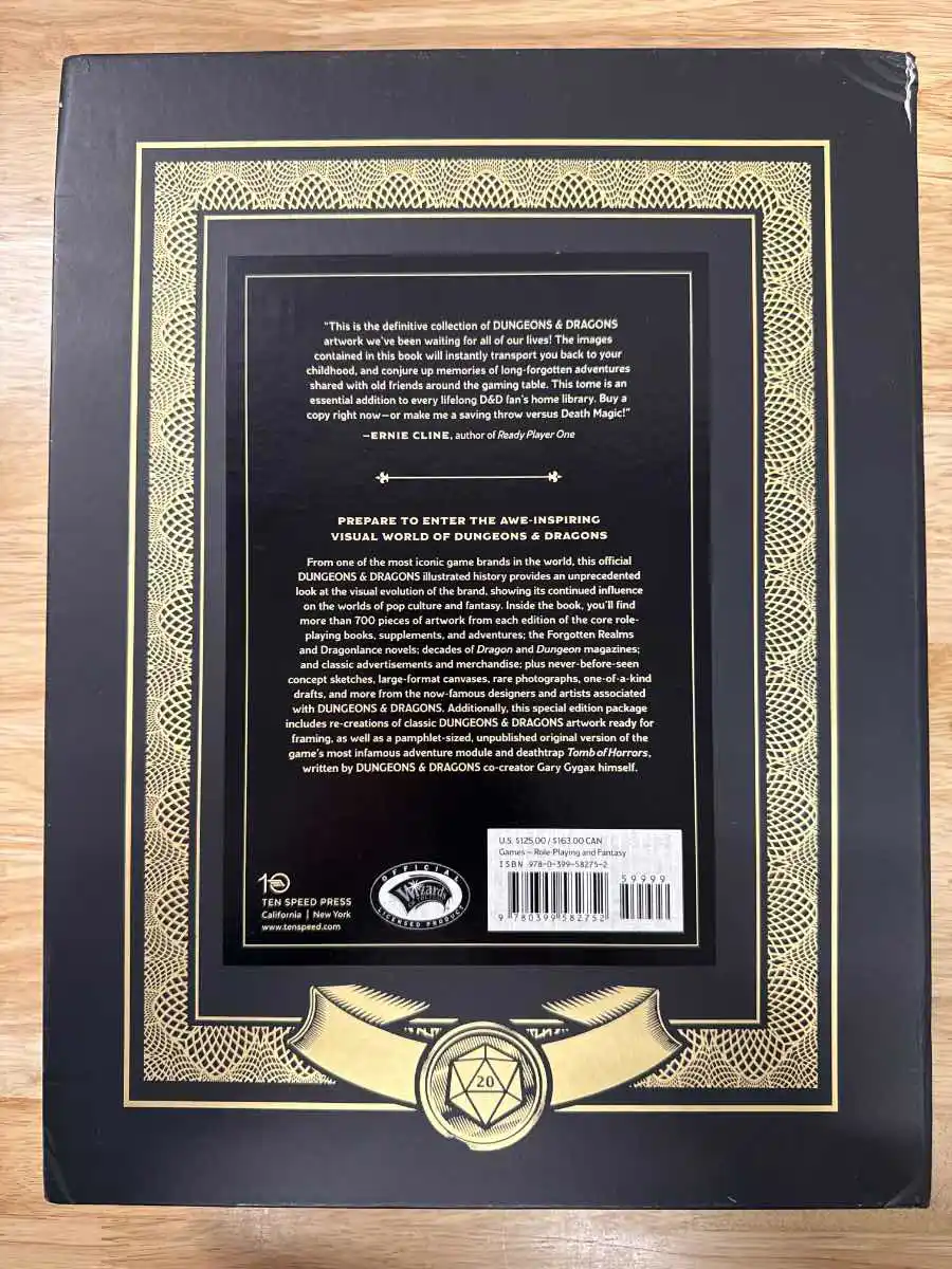 Dungeons & Dragons Art & Arcana [Special Edition, Boxed Book & Ephemera Set]