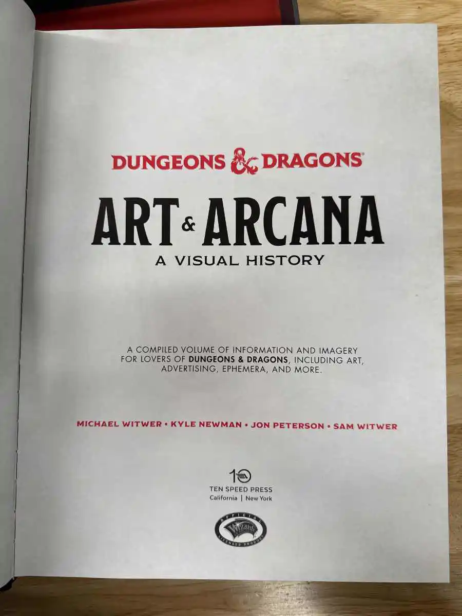Dungeons & Dragons Art & Arcana [Special Edition, Boxed Book & Ephemera Set]