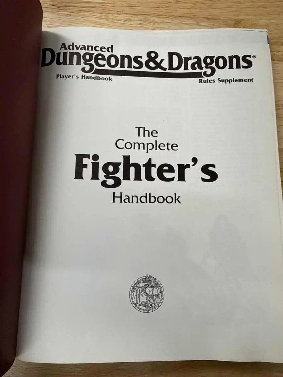 The Complete Fighter’s Handbook 11th printing