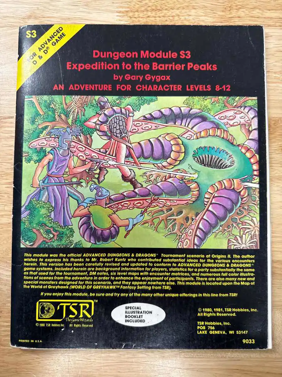 Expedition to the Barrier Peaks S3