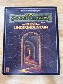 Ruins of UnderMountain (AD&D 2nd Ed. Fantasy Roleplaying, Forgotten Realms)