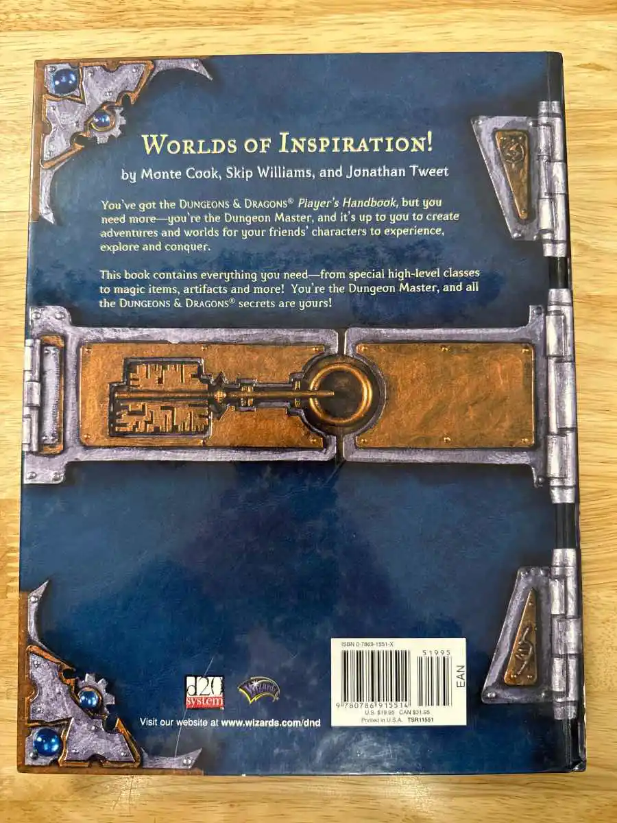 D&D 3E Dungeon Master’s Guide