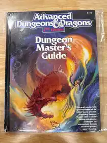 AD&D 2E Dungeon Master’s Guide first printing 