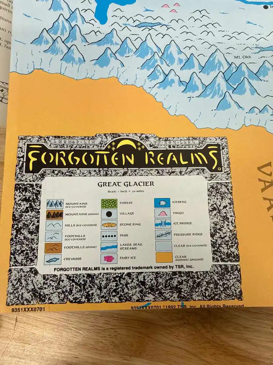 The Great Glacier (Advanced Dungeons & Dragons/Forgotten Realms Module FR14)