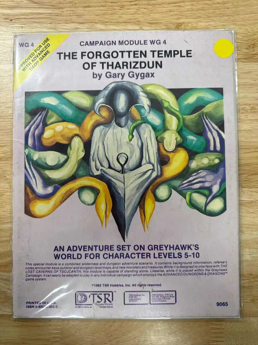 The Forgotten Temple of Tharizdun W4