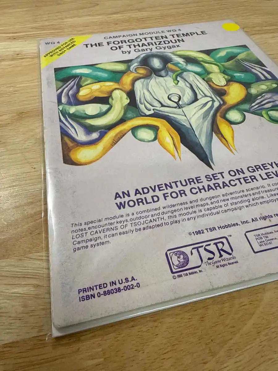 The Forgotten Temple of Tharizdun W4
