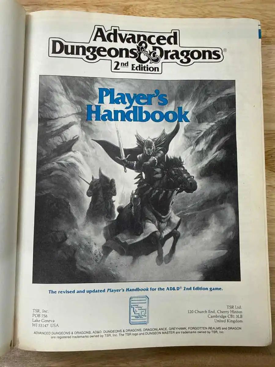 Player’s Handbook