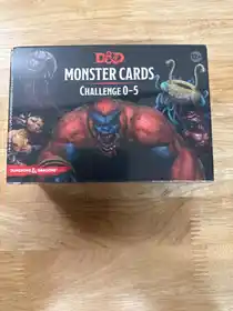 D&D Monster Cards Challenge 0-5