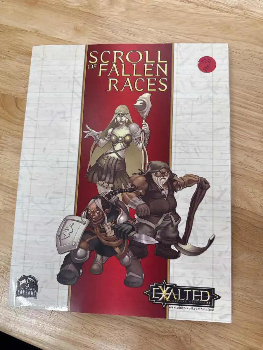 Scroll of the Fallen Races