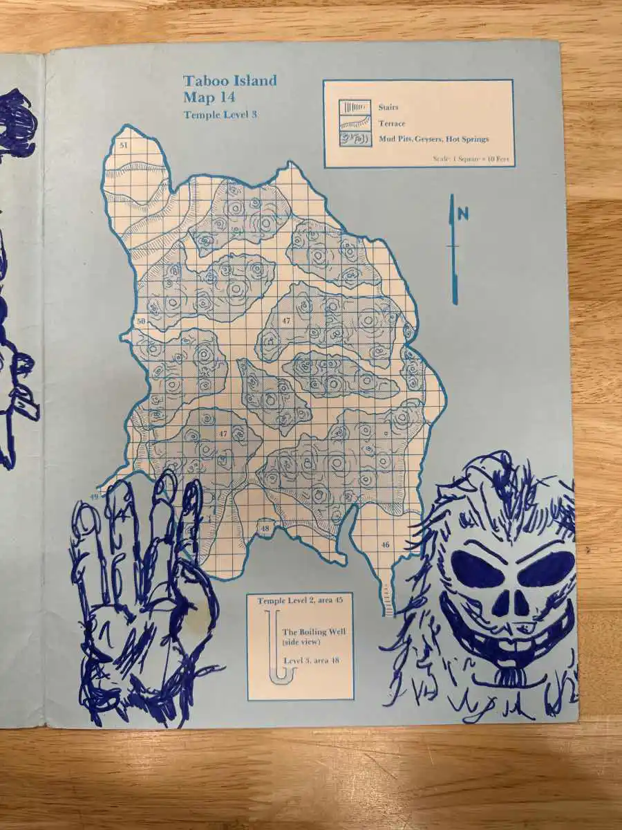 The Isle of Dread X1