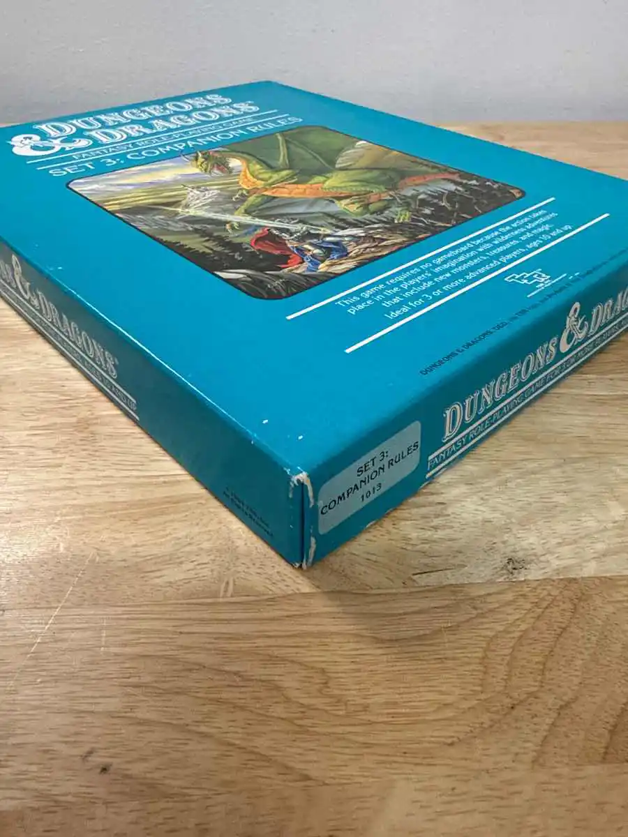 Dungeons & Dragons Set 3: Companion Rules
