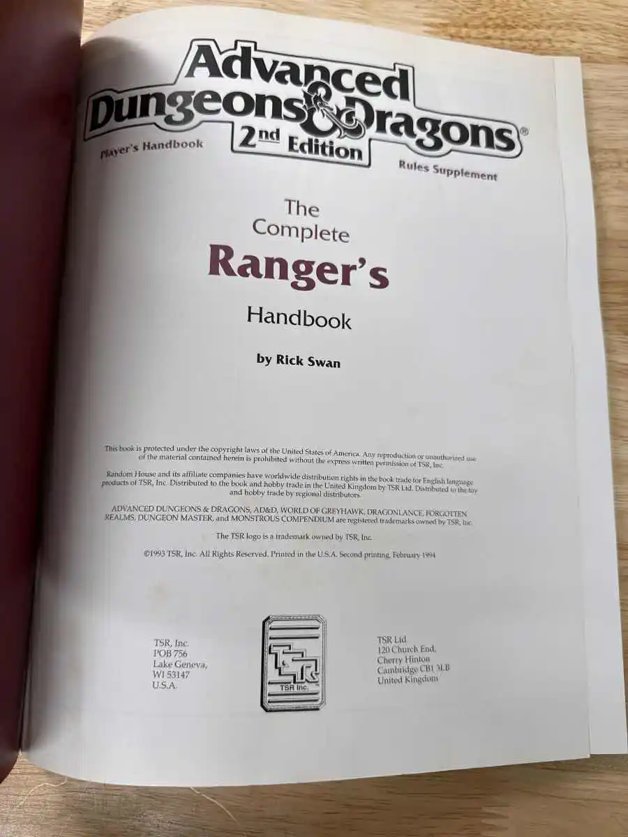 The Complete Ranger’s Handbook
