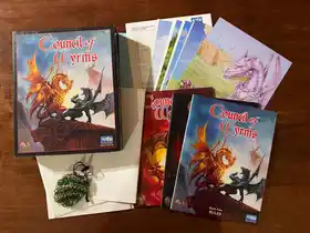 #39 AD&D Council of Wyrms Deluxe Box Set #1107 - Complete