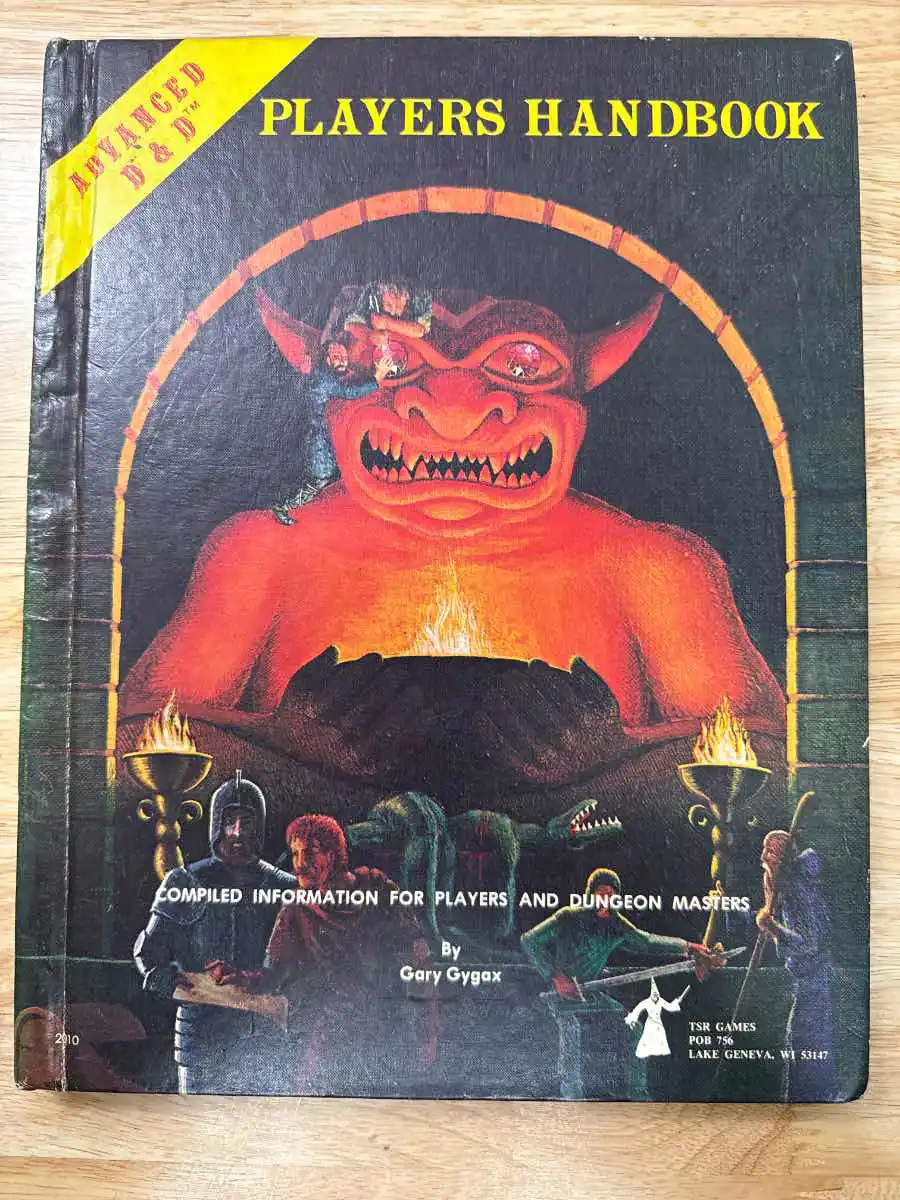 Players Handbook 6th printing