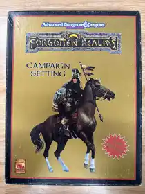 Forgotten Realms AD&D 2E 1st printing