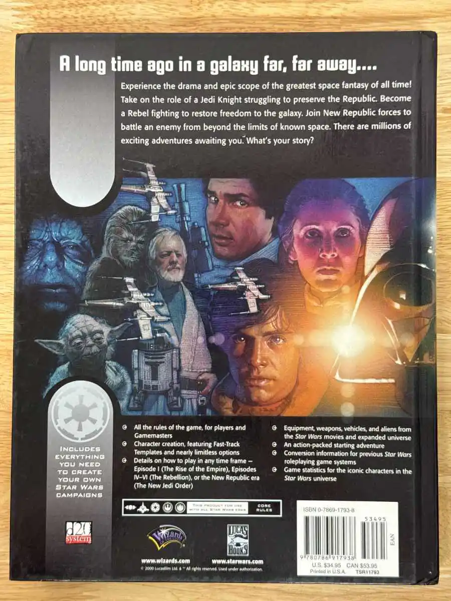 Star Wars RPG Core Rulebook