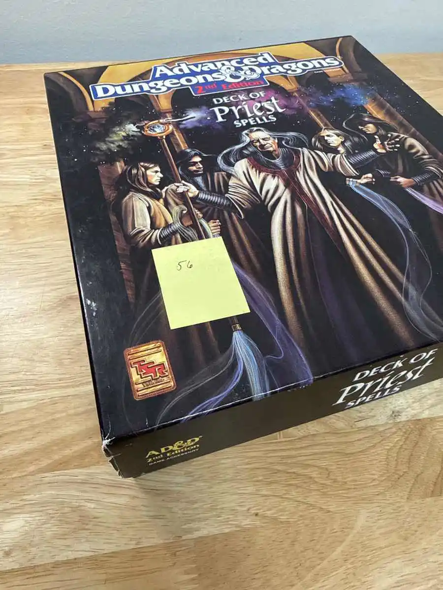 Deck of Priest Spells