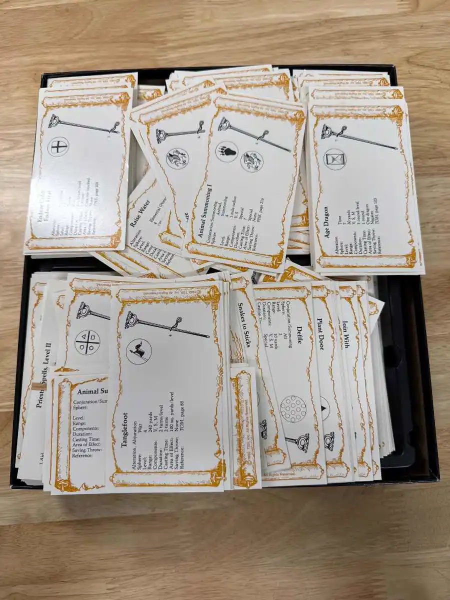 Deck of Priest Spells