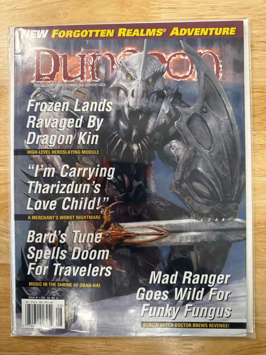 Dungeon Magazine #87
