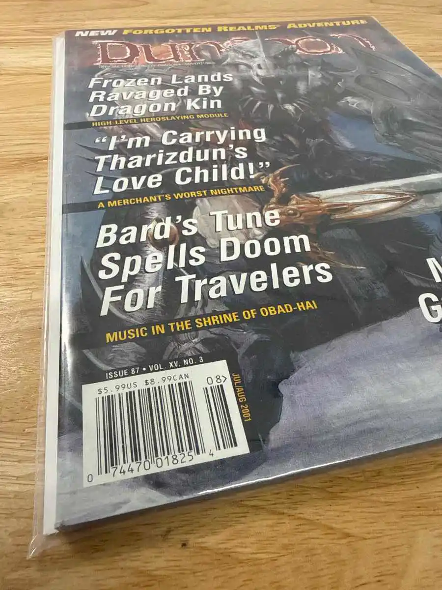 Dungeon Magazine #87