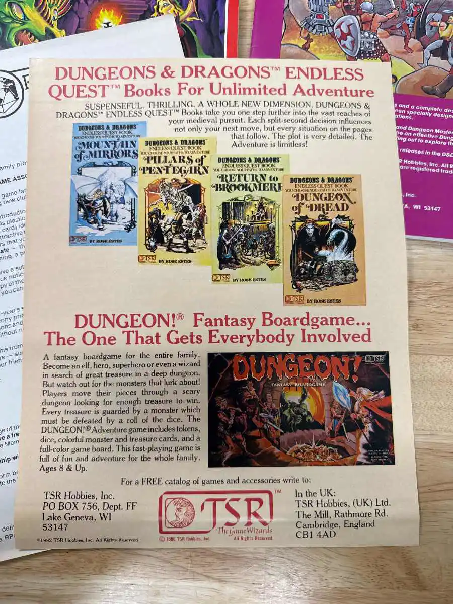 Dungeons & Dragons BASIC SET (Moldvay)