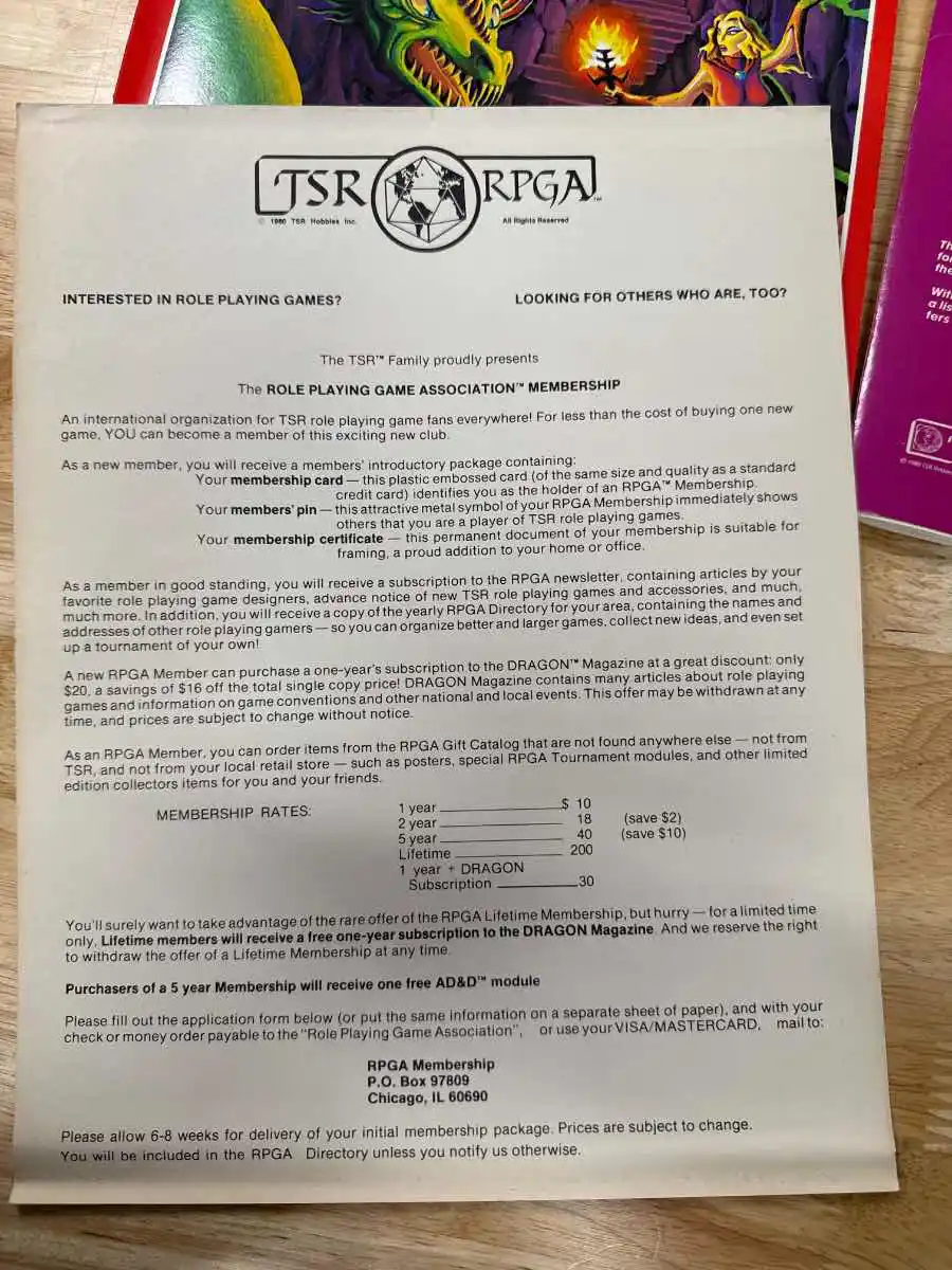 Dungeons & Dragons BASIC SET (Moldvay)