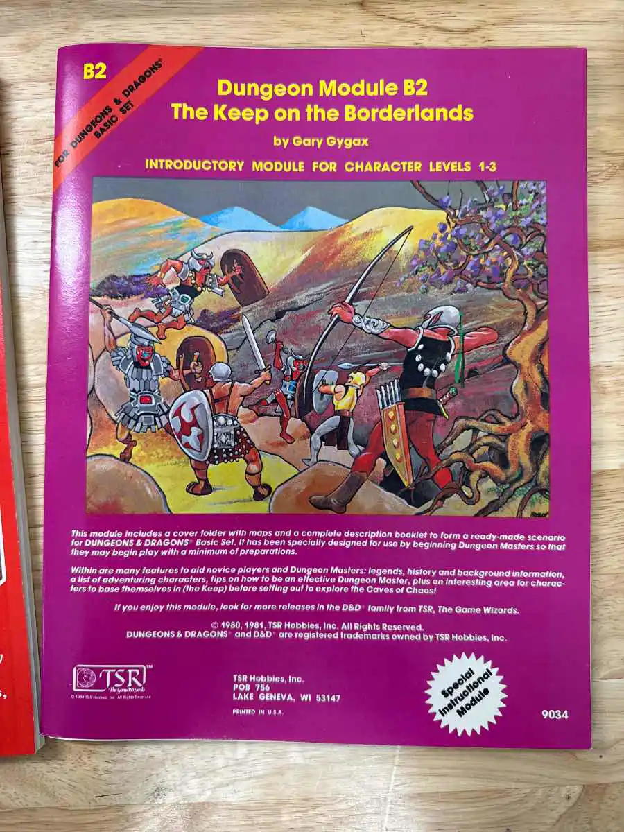 Dungeons & Dragons BASIC SET (Moldvay)