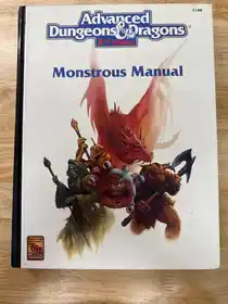 Monstrous Manual (white cover)