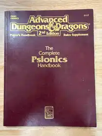 The Complete Psionics Handbook 