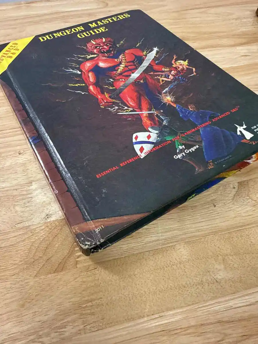 AD&D 1E Dungeon Masters Guide Revised Edition 1979