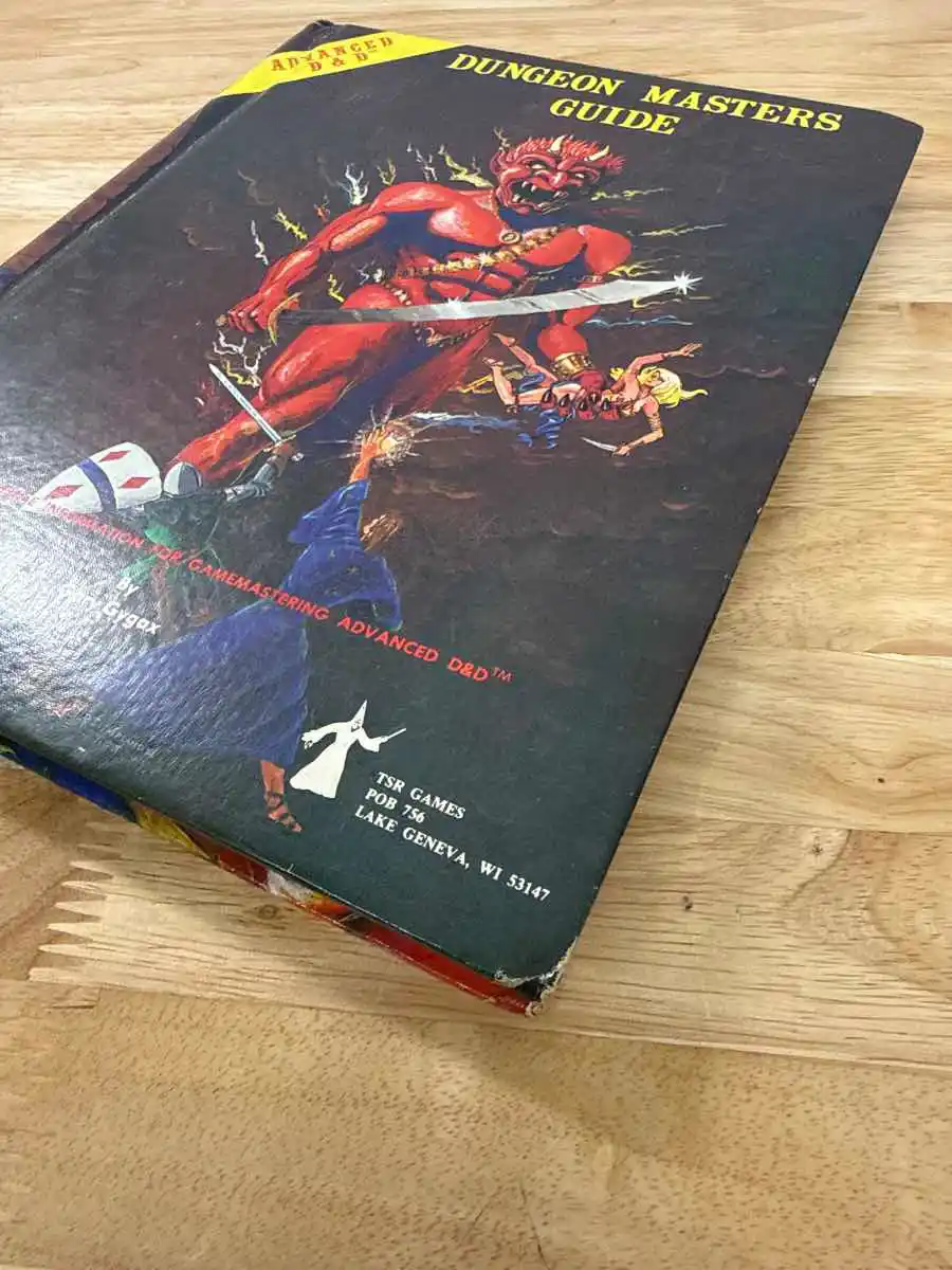 AD&D 1E Dungeon Masters Guide Revised Edition 1979