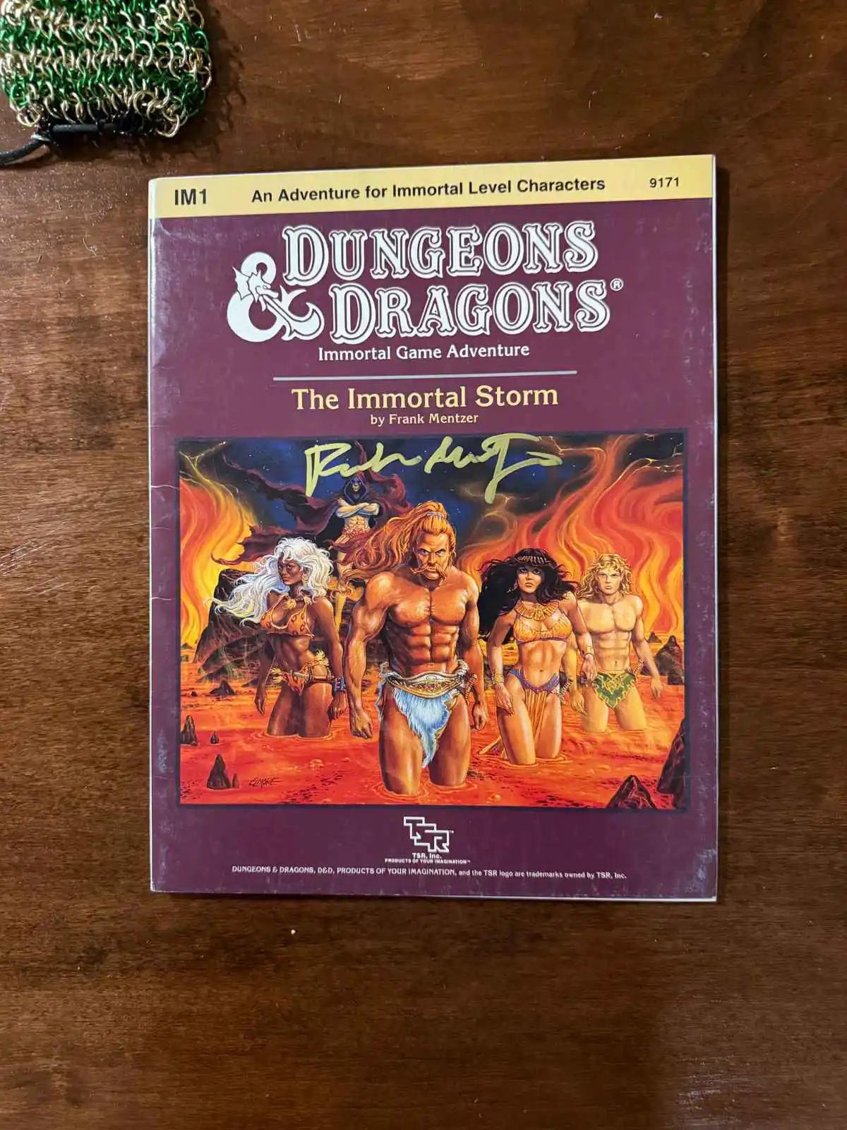 #38 AD&D IM1 Immortal Storm | Autographed (Frank Mentzer)
